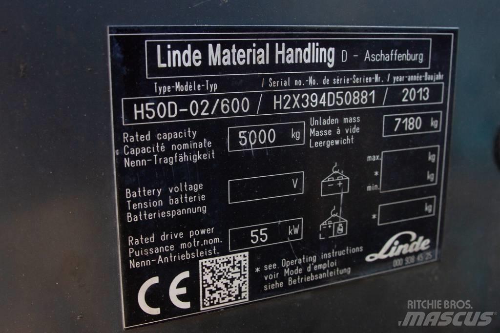 Linde H50D-02/600 Diesel Forklifts