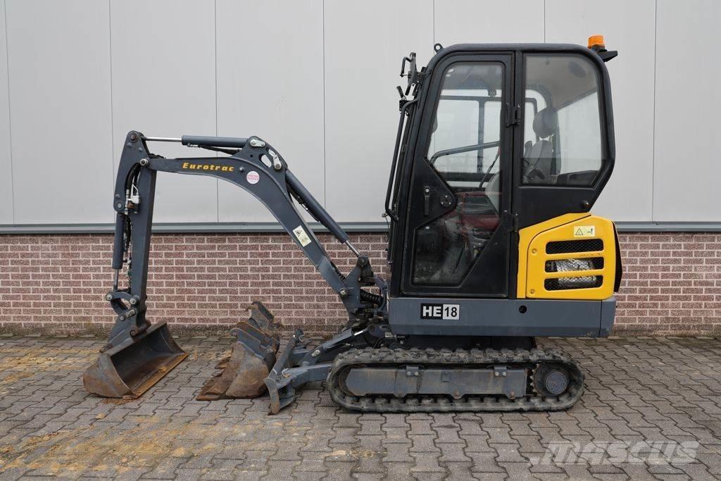 Eurotrac HE18 Mini Excavators <7t (Mini Diggers)