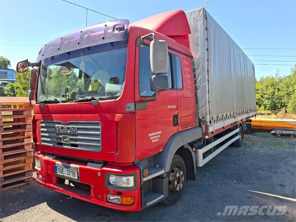 MAN TGL 7.180 Flatbed Trucks