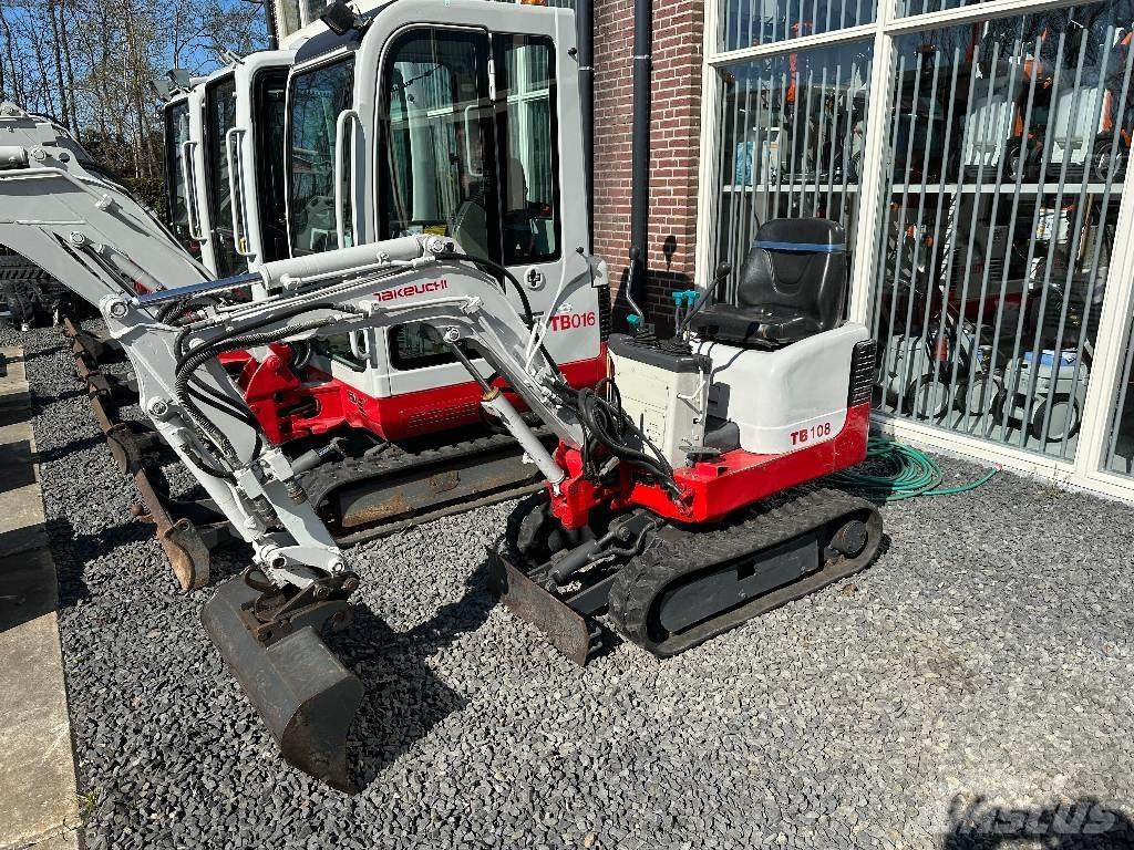 Takeuchi TB 108 Mini Excavators <7t (Mini Diggers)
