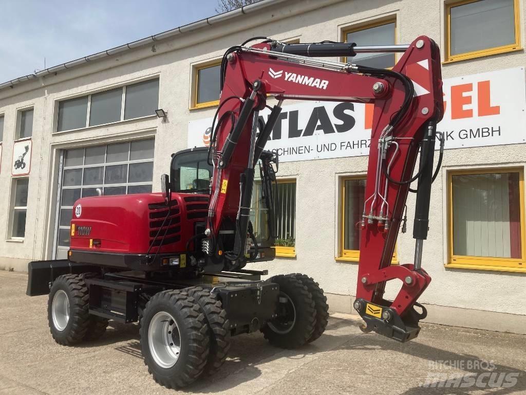 Yanmar B 110 W Wheeled Excavators