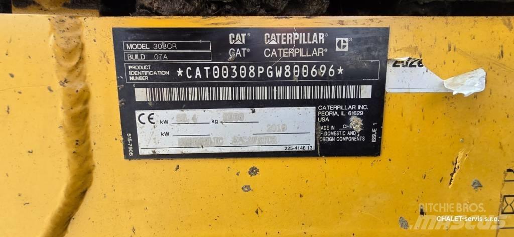 CAT 308 CR Mini excavators  7t - 12t