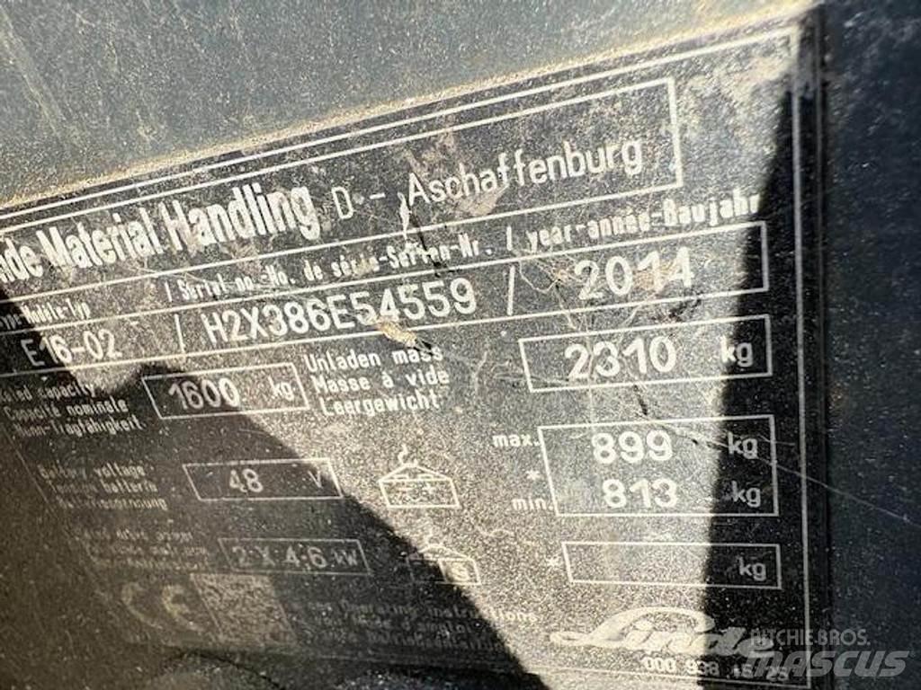 Linde E16-02 Misc Forklifts