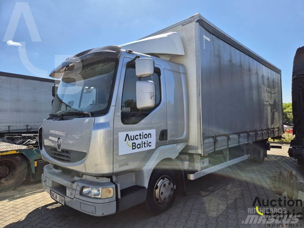 Renault Midlum Curtain Side Trucks