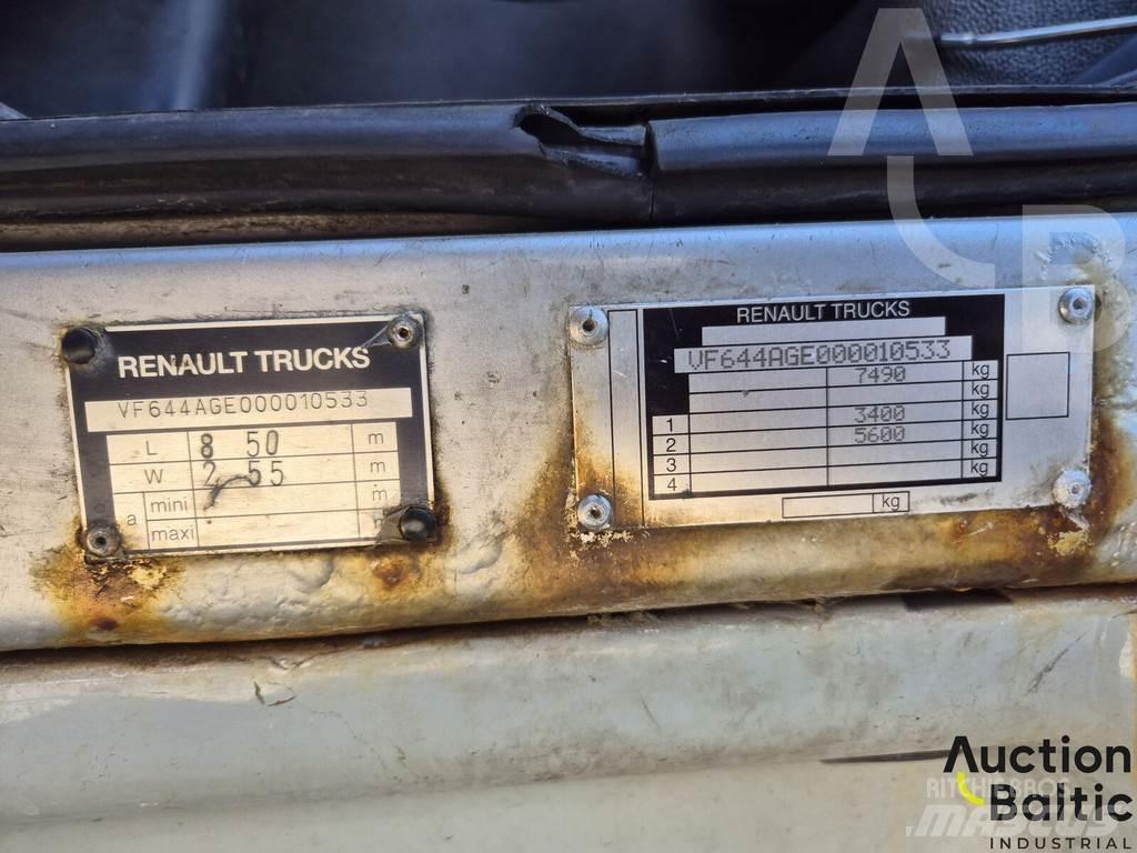 Renault Midlum Curtain Side Trucks
