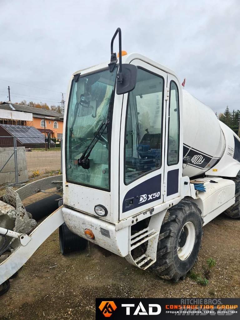 Fiori DB X50 Concrete Mixers