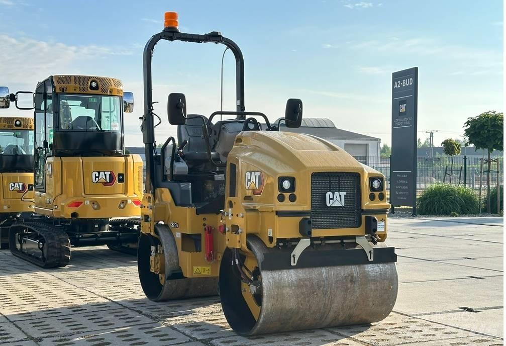 CAT CB2.7GC Twin drum rollers