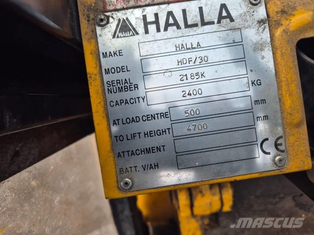 Halla HDF 30 Diesel Forklifts