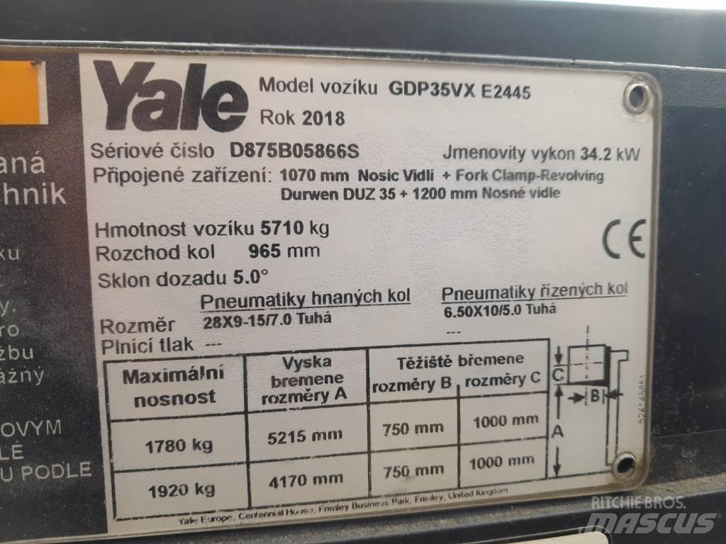 Yale GDP35VX Diesel Forklifts