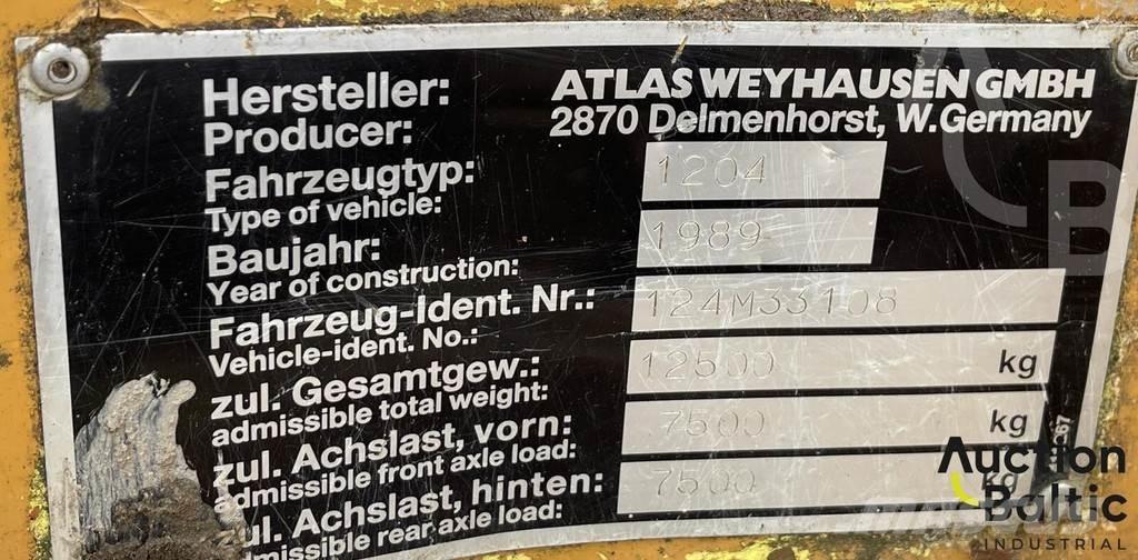 Atlas 1204 Wheeled Excavators