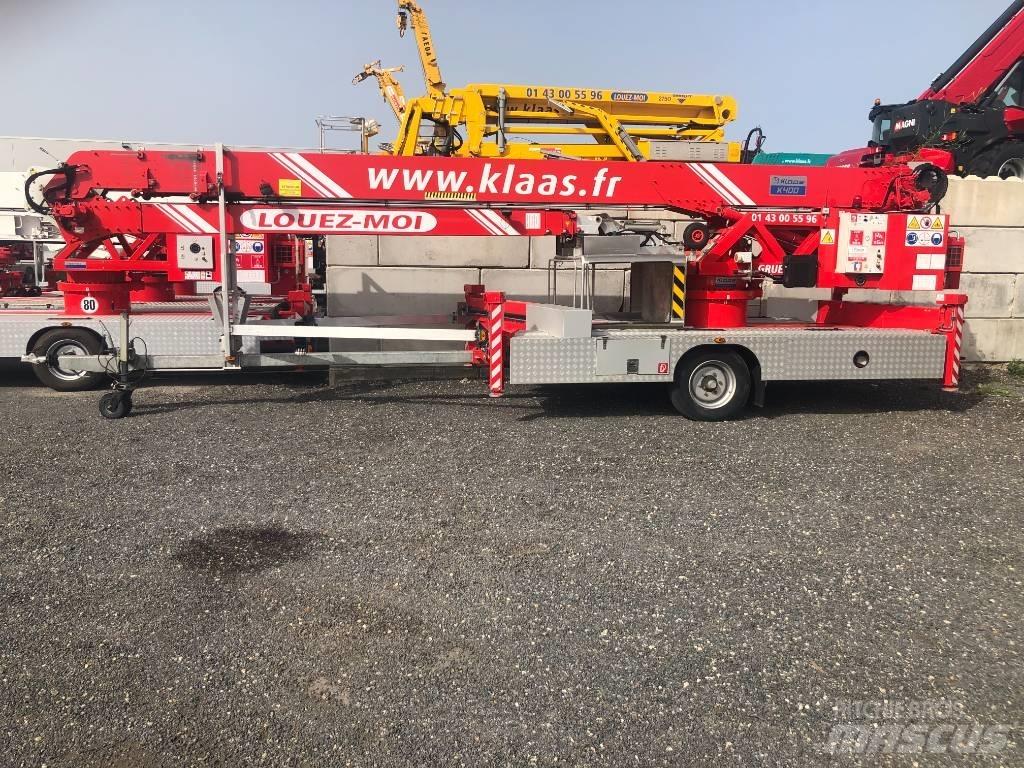 Klaas K400 Mobile and all terrain cranes