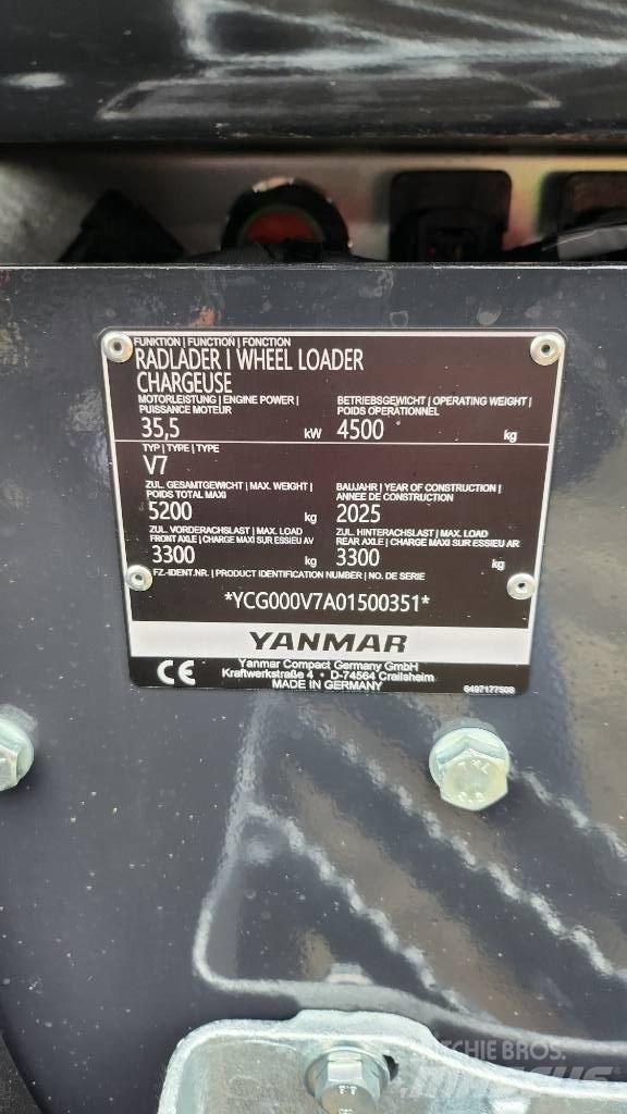 Yanmar Radlader V7HW Wheel Loaders