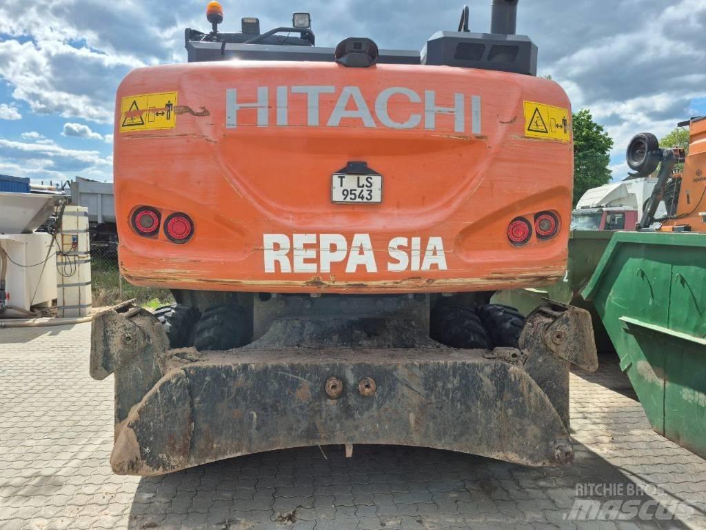 Hitachi ZX 170 W-6 Wheeled Excavators