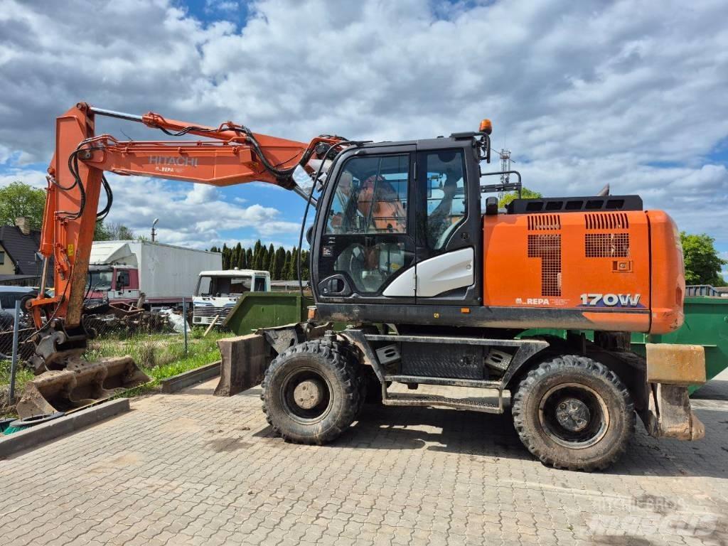 Hitachi ZX 170 W-6 Wheeled Excavators