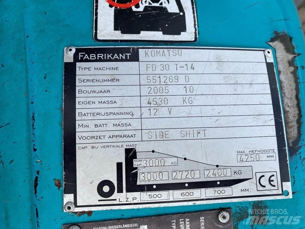 Komatsu FD30T-14 Diesel Forklifts