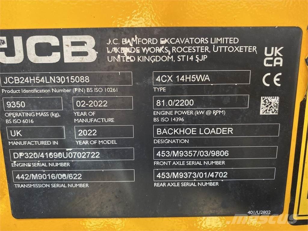 JCB 4CX Backhoe Loaders