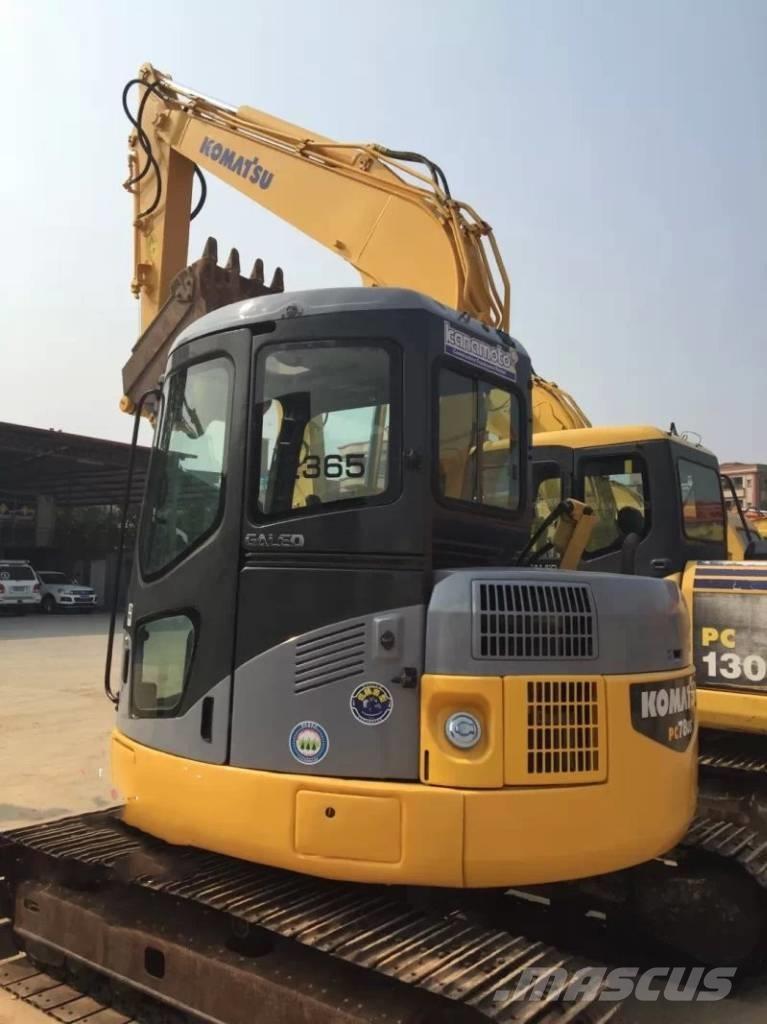 Komatsu P C78us Mini excavators  7t - 12t