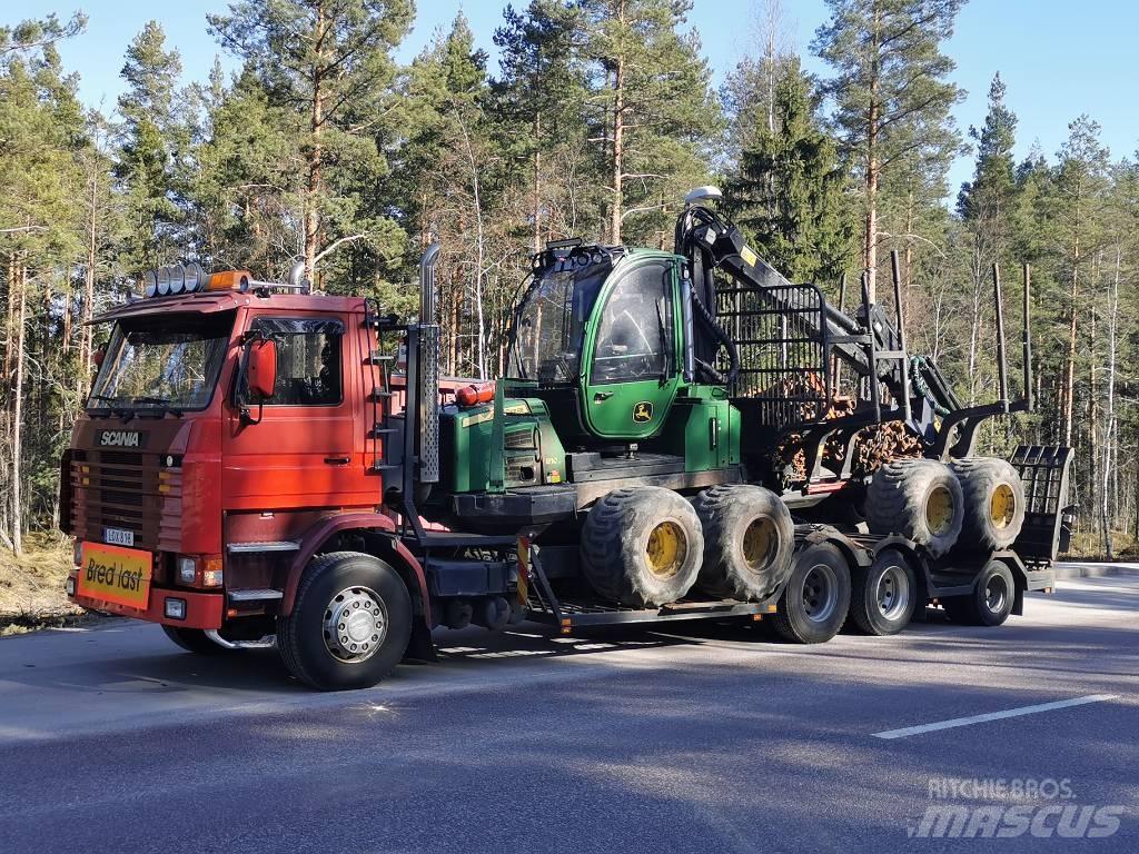Scania 142/143 Forest machine transport trucks