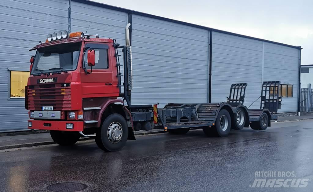 Scania 142/143 Forest machine transport trucks