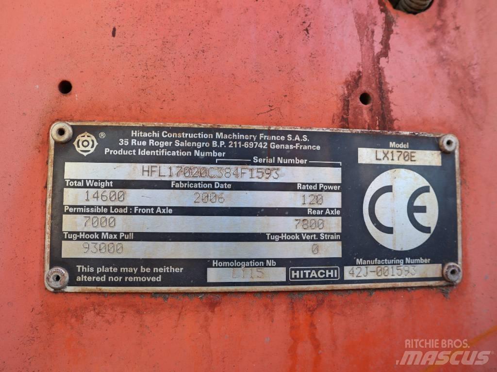 Hitachi LX 170 E Wheel Loaders
