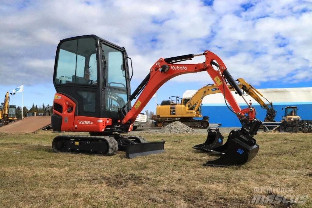 Kubota KX016-4 Mini Excavators <7t (Mini Diggers)