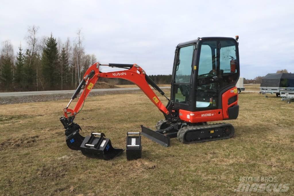 Kubota KX016-4 Mini Excavators <7t (Mini Diggers)
