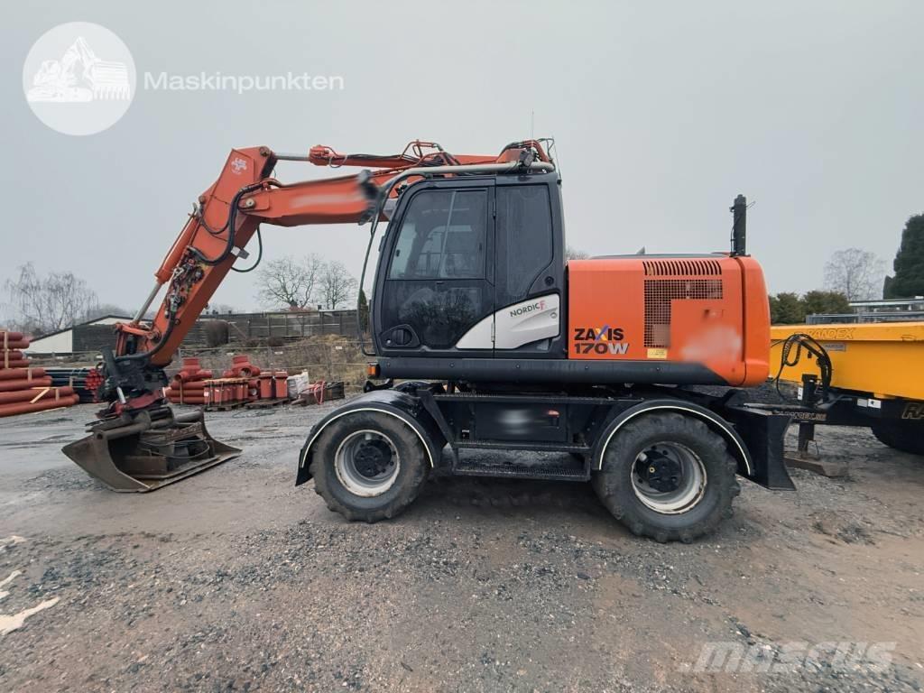 Hitachi ZX 170 W-5 B Wheeled Excavators