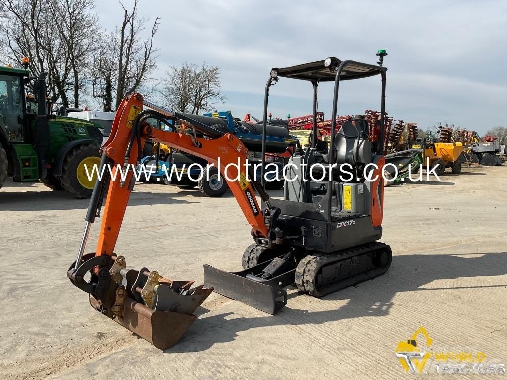 Doosan DX 17 Mini Excavators <7t (Mini Diggers)