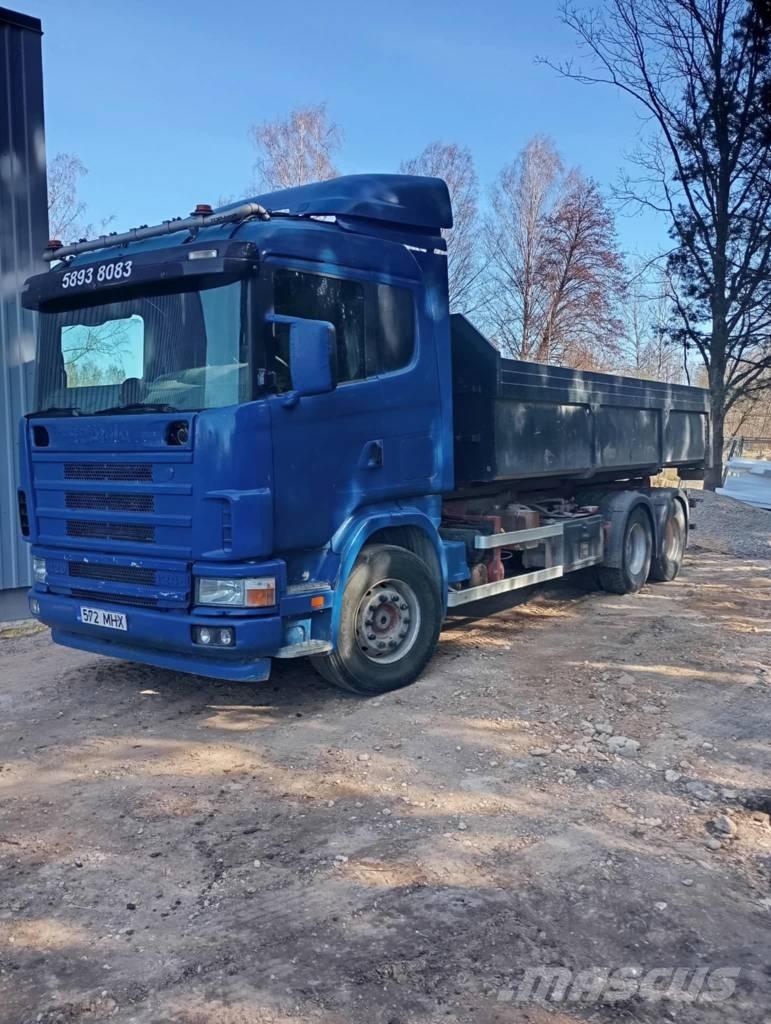 Scania 124 C 420 Hook lift trucks