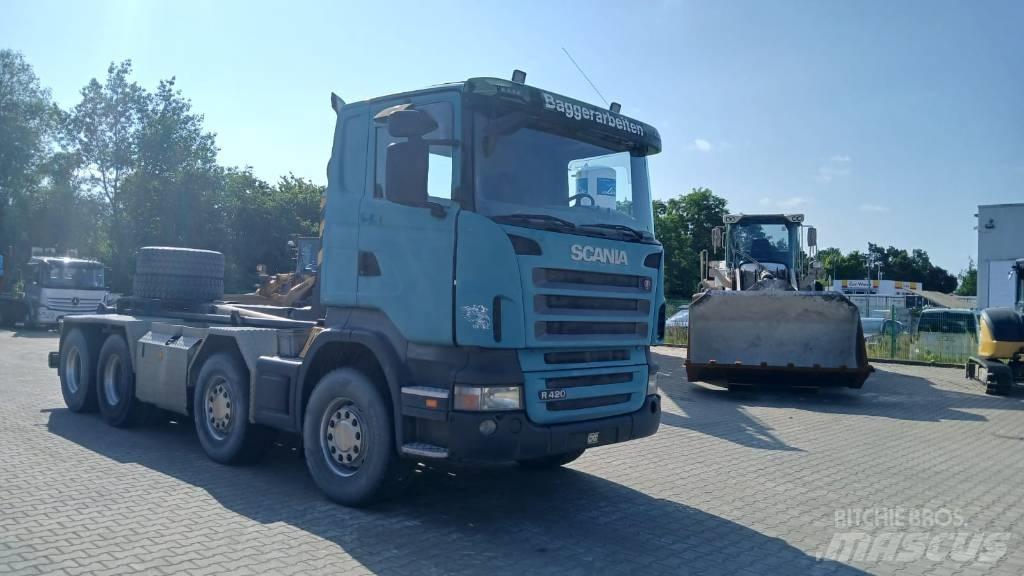 Scania R 420 Hook lift trucks