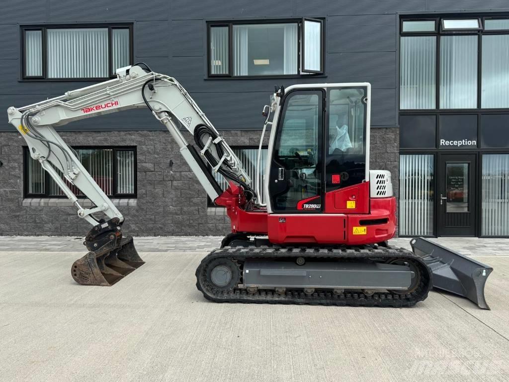 Takeuchi TB 280 FR Mini excavators  7t - 12t