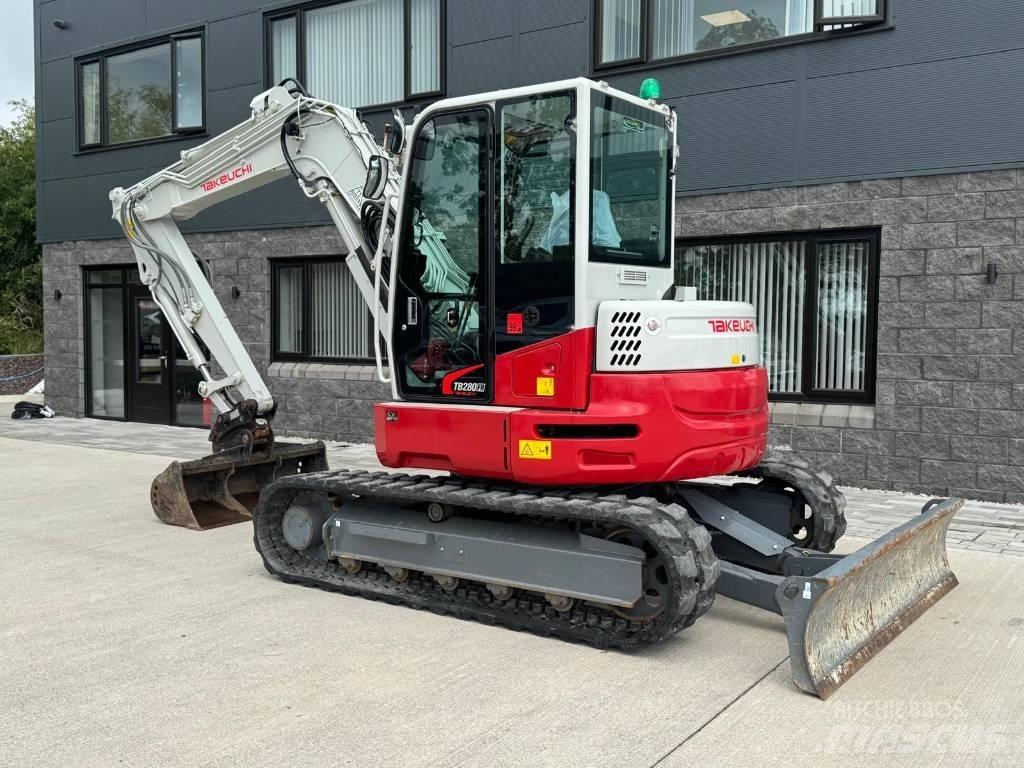 Takeuchi TB 280 FR Mini excavators  7t - 12t