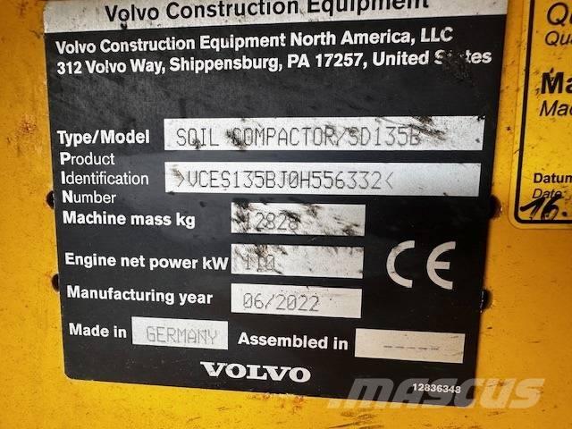 Volvo SD 135 B Single drum rollers
