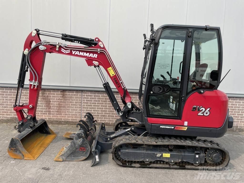 Yanmar SV26 Mini Excavators <7t (Mini Diggers)
