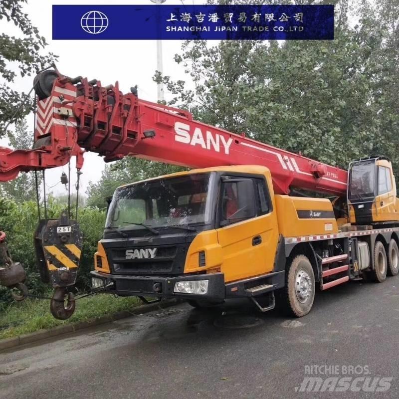 Sany STC 250 Mobile and all terrain cranes