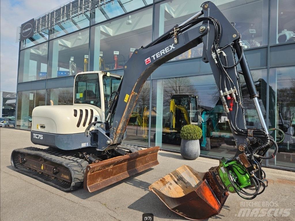 Terex TC 75 Mini excavators  7t - 12t