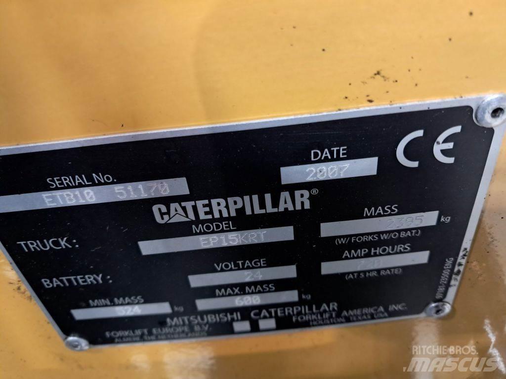 CAT EP15KRT Electric Forklifts