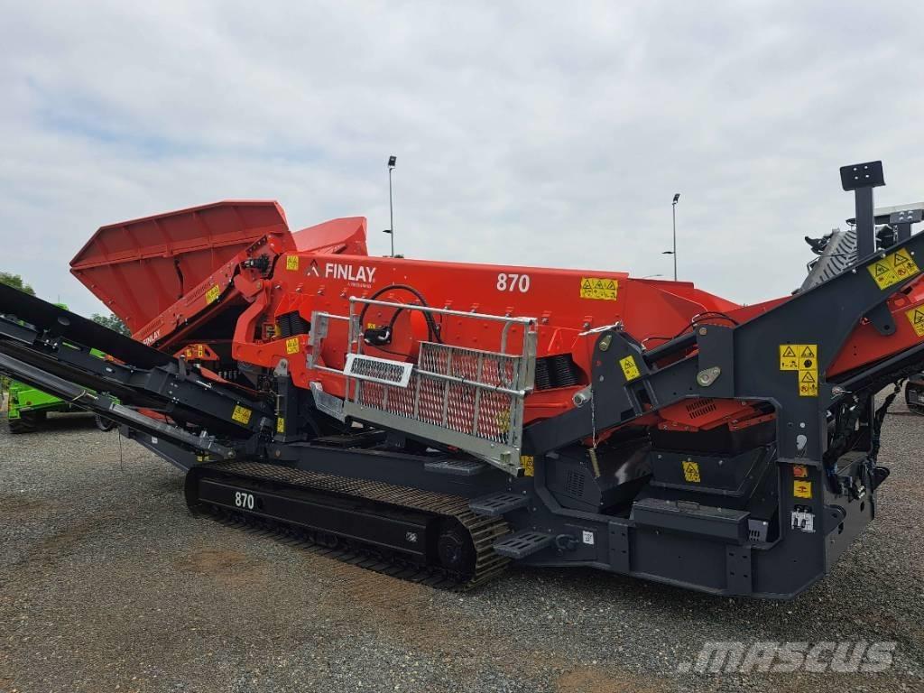 Terex-Finlay 870 Mobile screeners