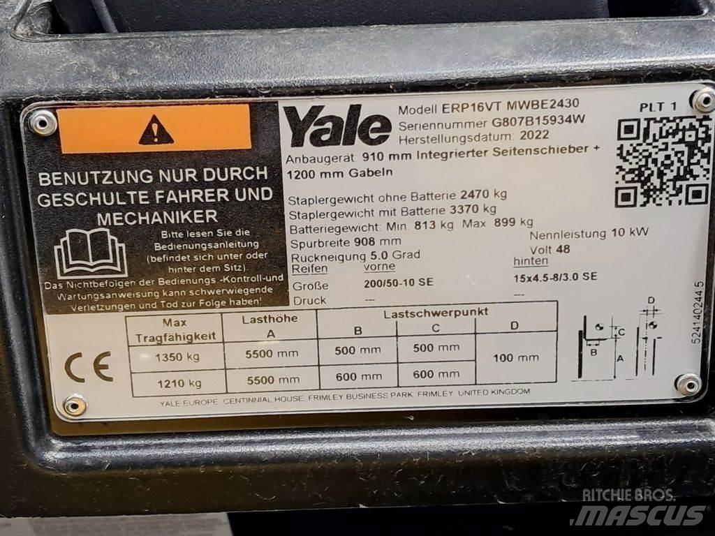 Yale ERP16VT Electric Forklifts