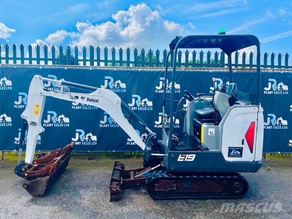 Bobcat E 19 Mini Excavators <7t (Mini Diggers)
