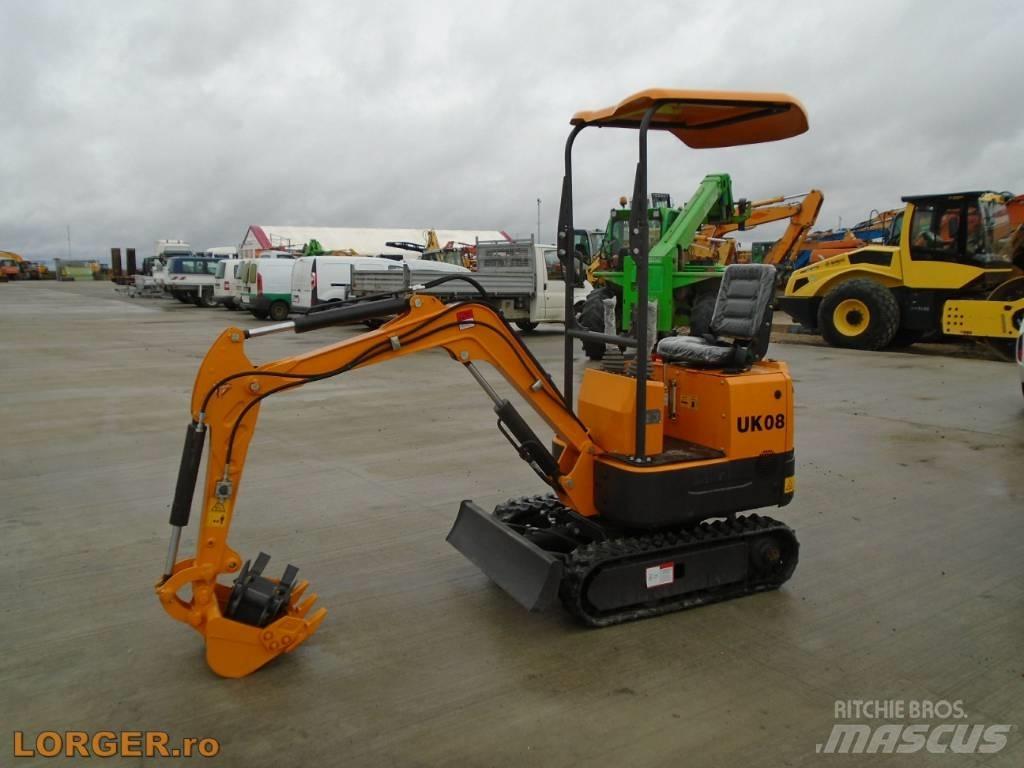 Uni UK08 Mini Excavators <7t (Mini Diggers)