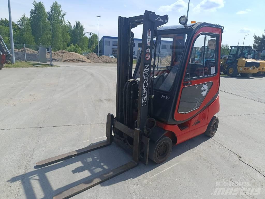Linde H 18 T-03 LPG trucks