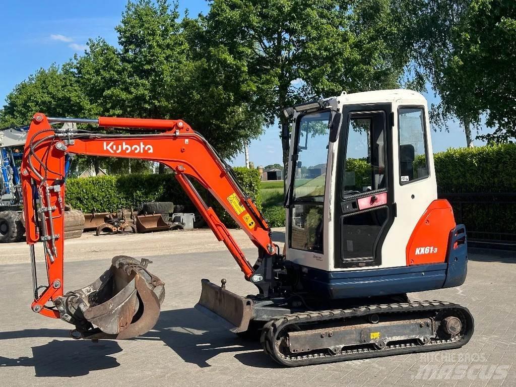 Kubota KX61-3 Mini Excavators <7t (Mini Diggers)