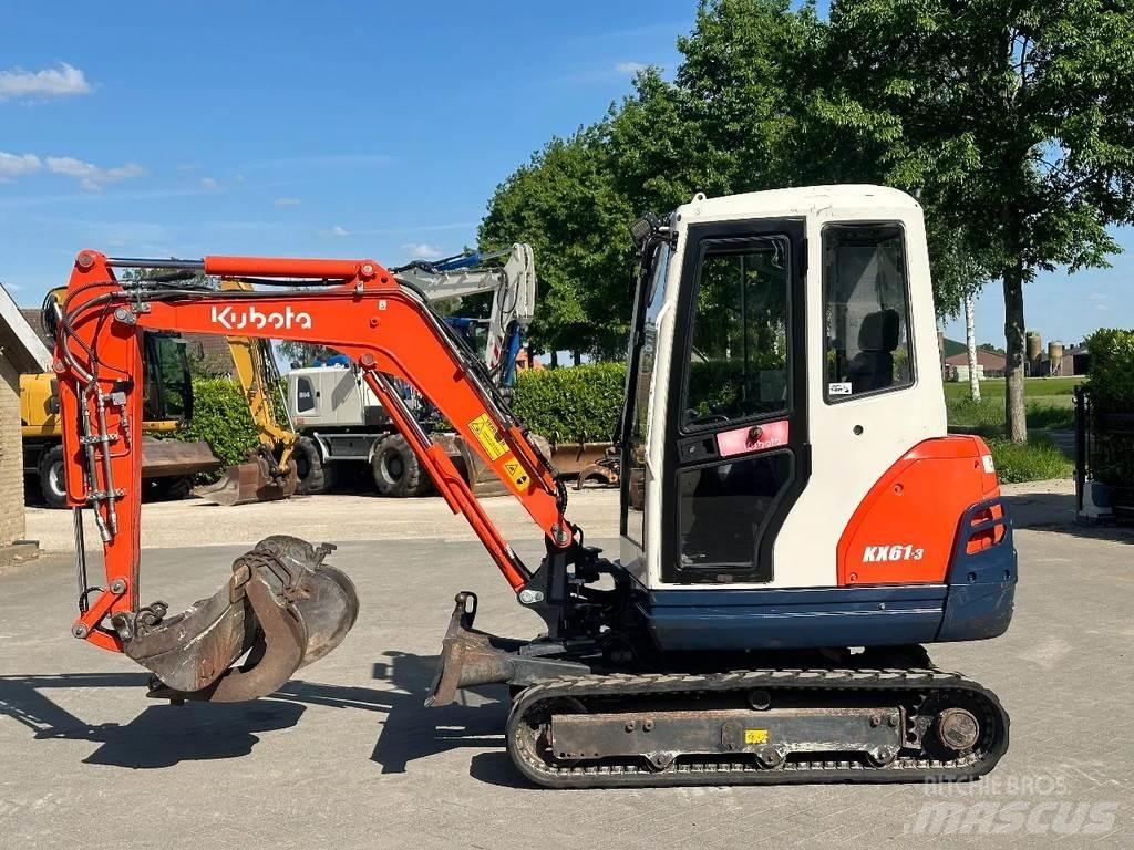 Kubota KX61-3 Mini Excavators <7t (Mini Diggers)