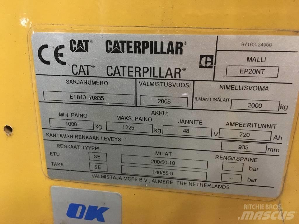 CAT EP 20 NT Electric Forklifts