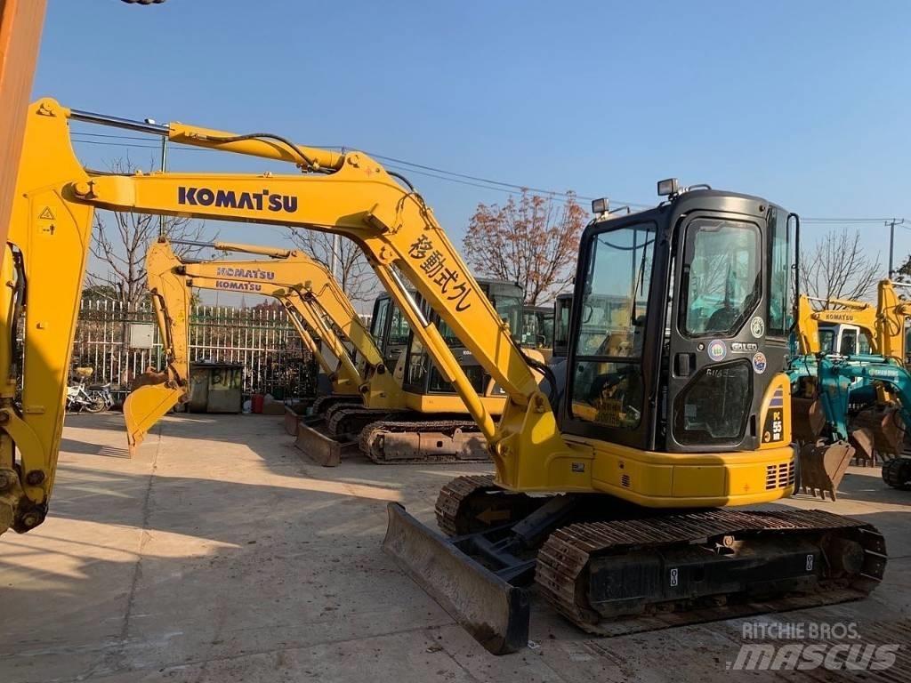 Komatsu PC 55 Mini Excavators <7t (Mini Diggers)
