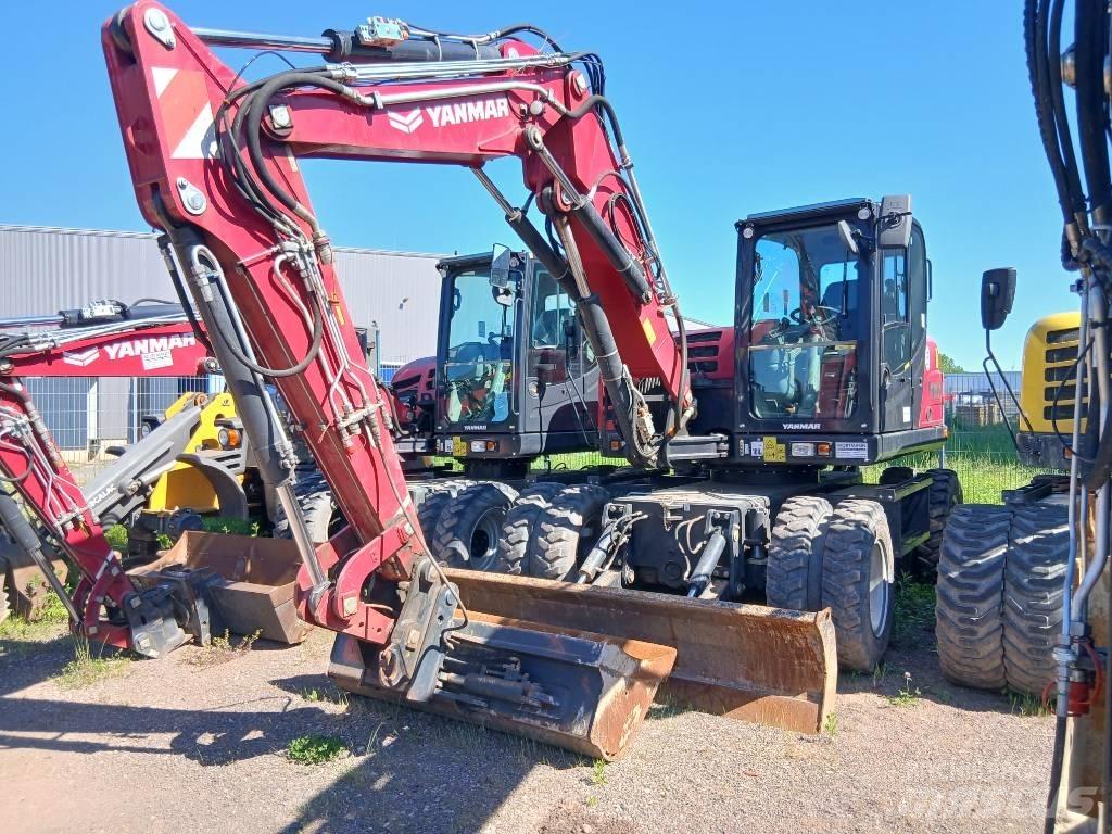 Yanmar B 110 w Wheeled Excavators