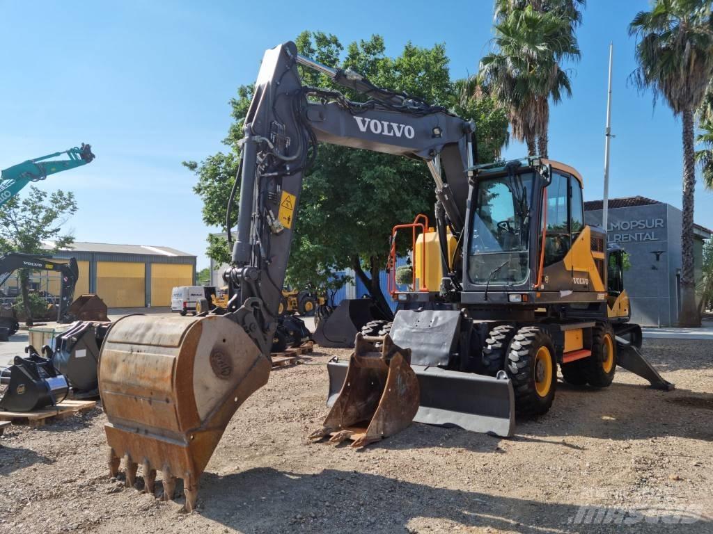 Volvo EWR 150 E Wheeled Excavators