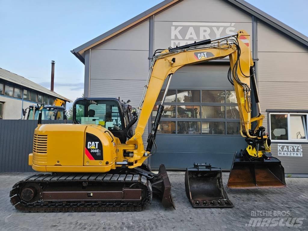 CAT 308 E 2 CR Mini excavators  7t - 12t