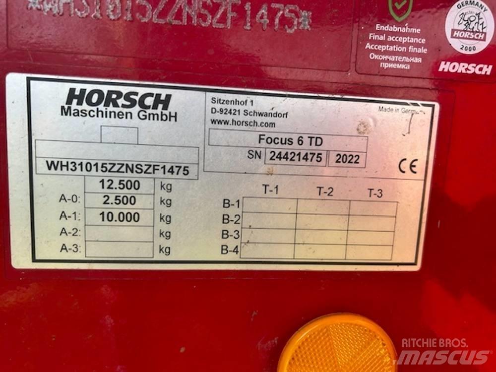 Horsch Focus 6 TD Drills